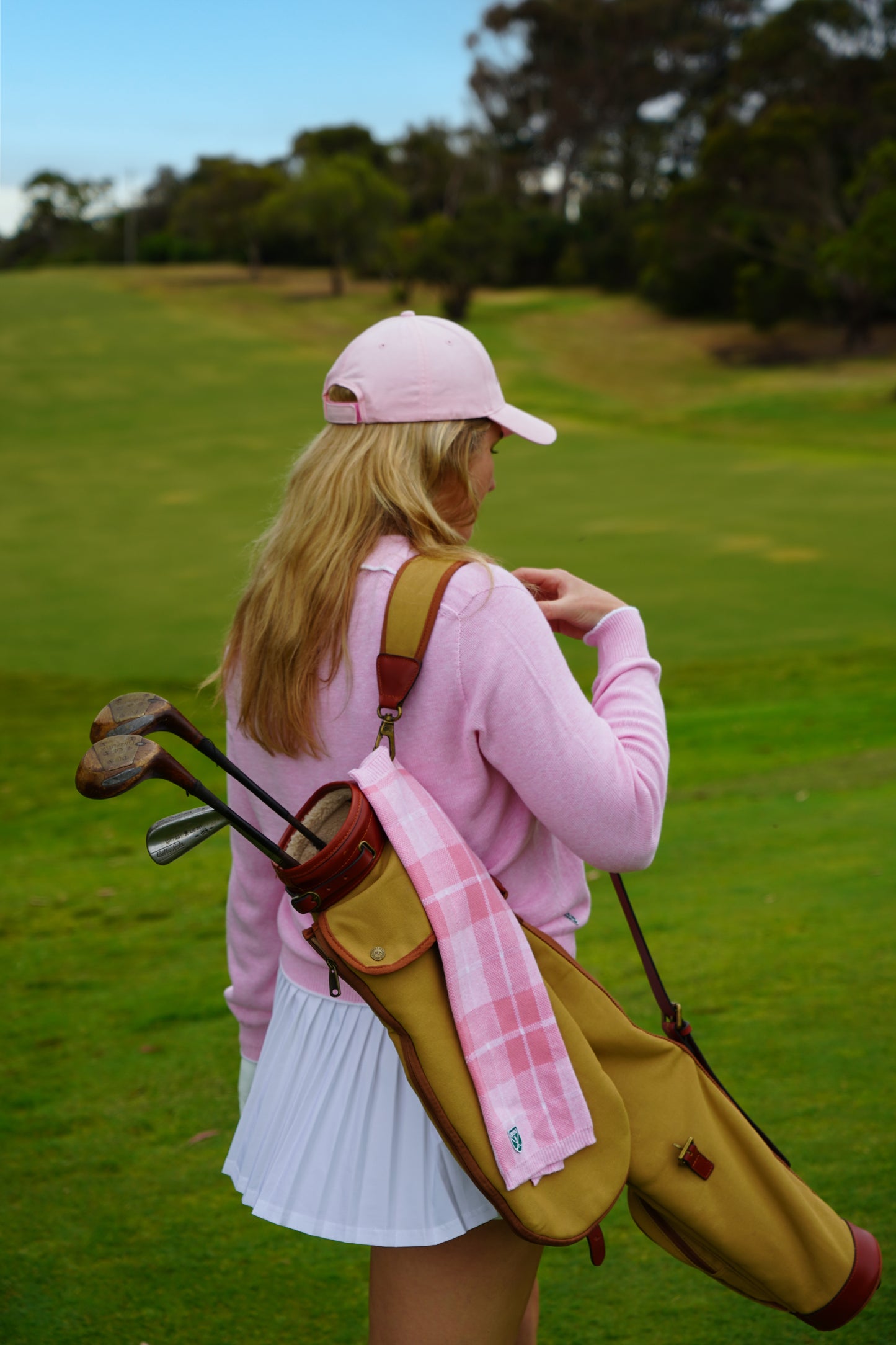 Maria Pink Polo Jumper