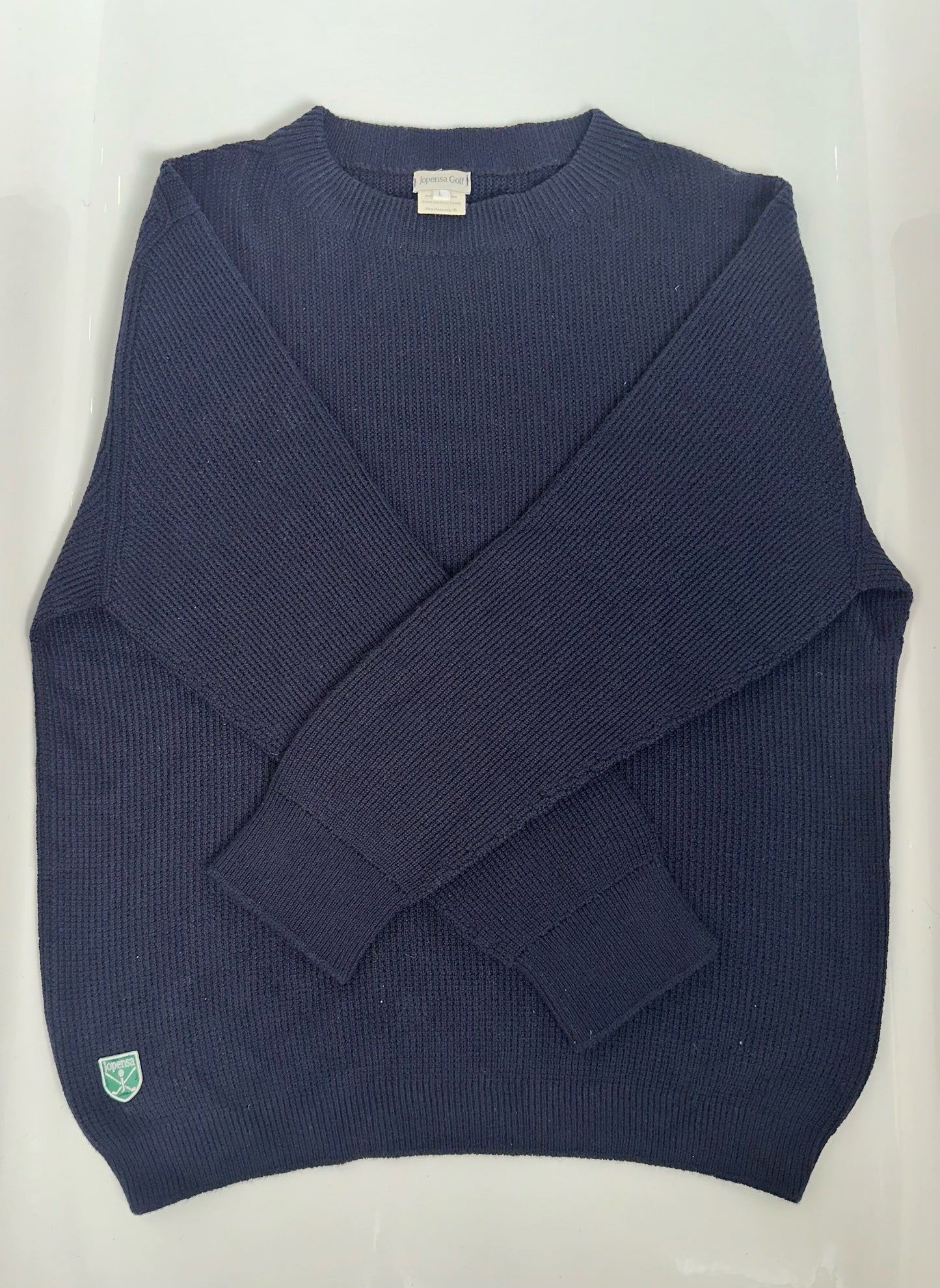 Max Merino Crew Neck Jumper - French Navy