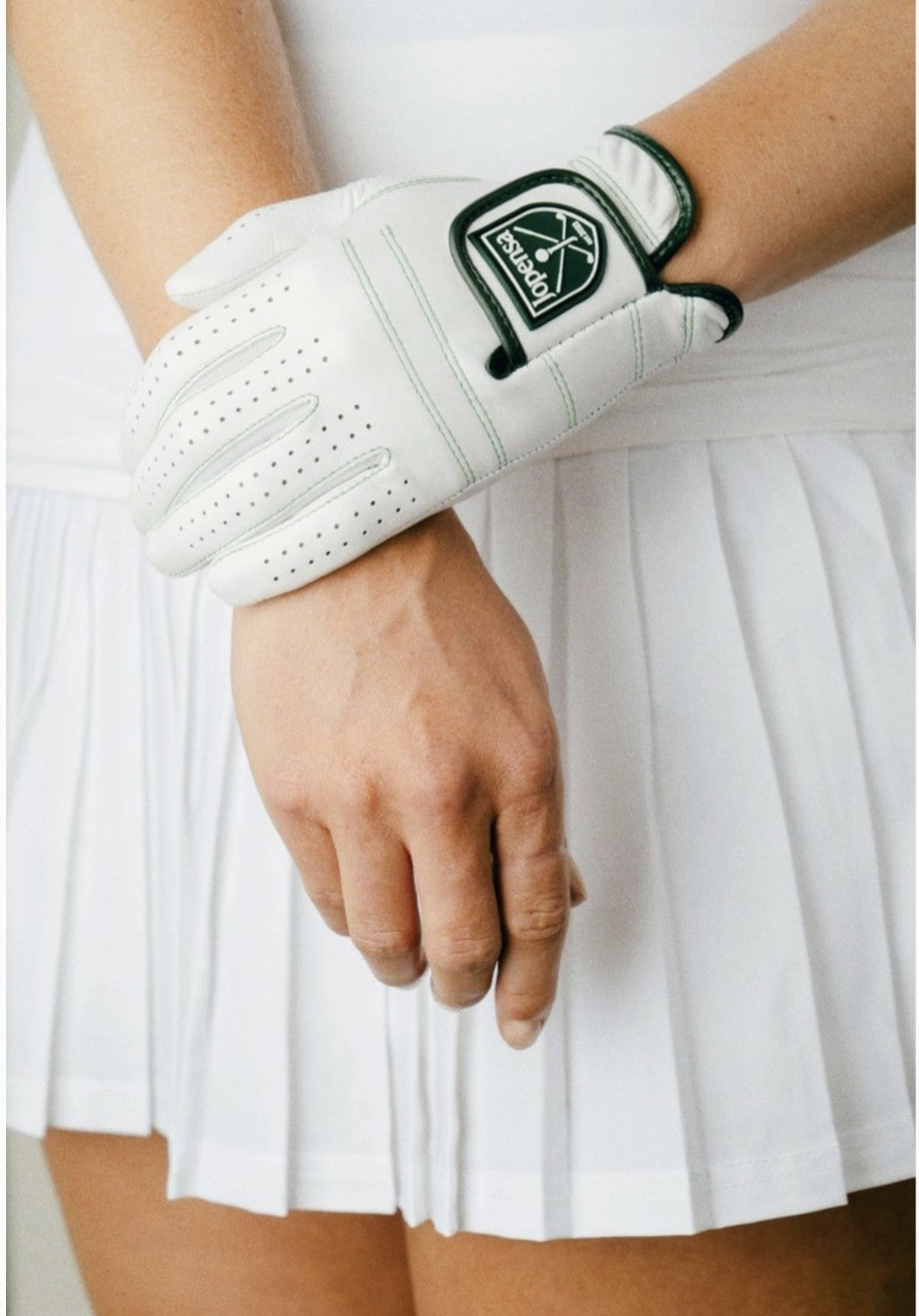 Ladies White Golf Glove