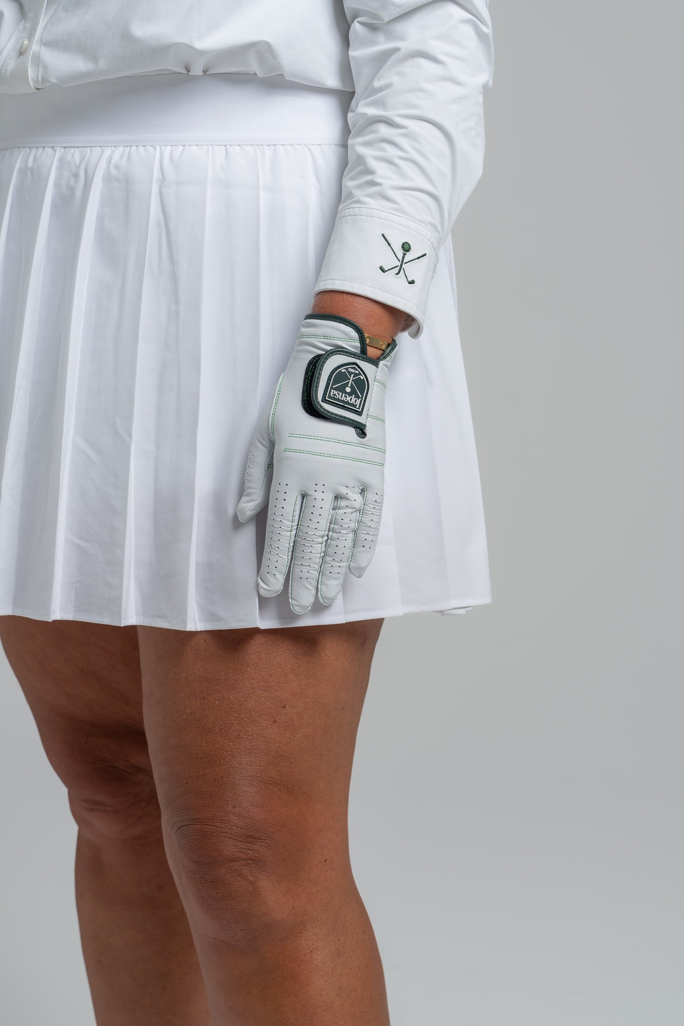 Ladies White Golf Glove